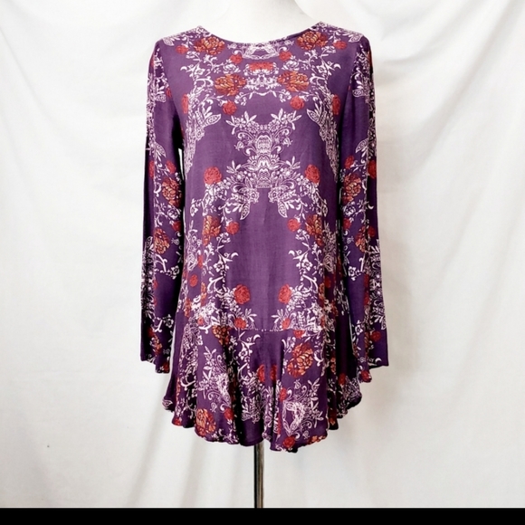 🥳HP🥳Free People Smooth Talker Dress Tunic S - Picture 5 of 12